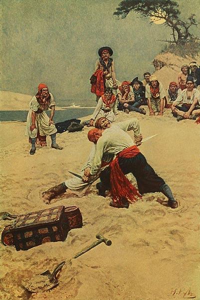 Howard Pyle Who Shall be Captain Germany oil painting art